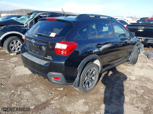 2013 Subaru XV Crosstrek Premium with VIN JF2GPACC7D2858762, listed as a IAAI auction lot 41679931 with 167,348 mi miles. Bid and sale history available at carsss.com. Image 4.