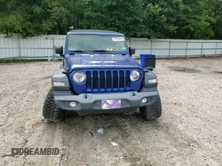 2018 Jeep Wrangler Unlimited Sport S with VIN 1C4HJXDG9JW290429, listed as a Copart auction lot 57270815 with 85,594 mi miles and Salvage title. Bid and sale history available at DreamBid. Image 13.