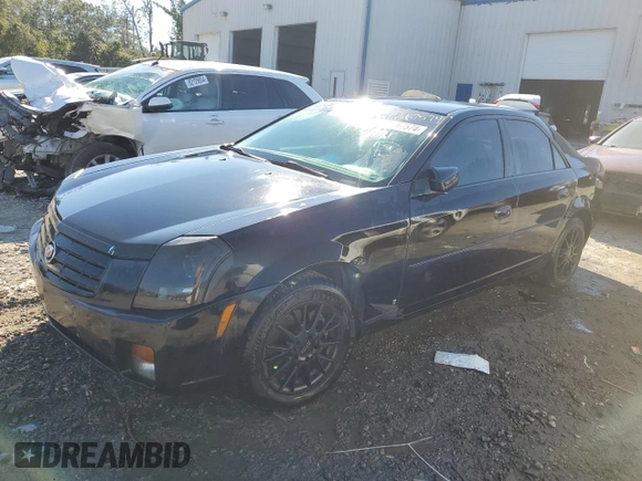 2007 Cadillac CTS with VIN 1G6DM57T070149590, listed as a Copart auction lot 81267574 with 126,718 mi miles and Salvage Title. Bid and sale history available at carsss.com. Image 1.