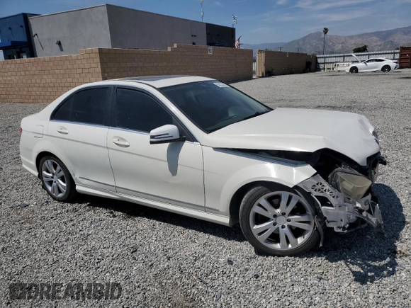 2011 Mercedes-Benz C 300 Sport with VIN WDDGF5EB1BR147212, listed as a Copart auction lot 53922305 with 172,082 mi miles and Salvage Title. Bid and sale history available at DreamBid. Image 4.