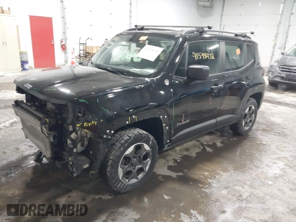 2018 Jeep Renegade Upland z VIN ZACCJBAB7JPH44891, wystawiony jako IAAI lot #41598472 z przebiegiem 150 165 mil mil oraz . Historia ofert i sprzedaży dostępna na DreamBid. Obrazek 17.