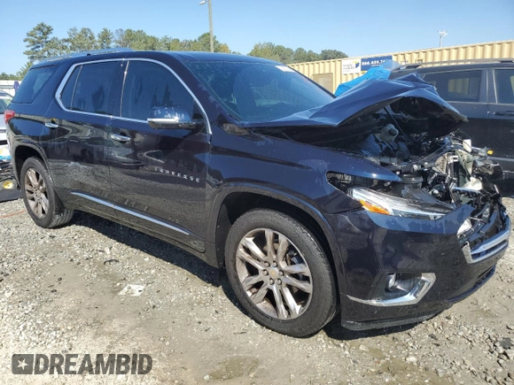 2020 Chevrolet Traverse High Country with VIN 1GNEVNKW4LJ113963, listed as a Copart auction lot 72457154 with 70,760 mi miles and Salvage Title. Bid and sale history available at carsss.com. Image 4.