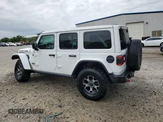 2018 Jeep Wrangler Unlimited Rubicon with VIN 1C4HJXFG2JW244664, listed as a Copart auction lot 52987455 with 40,463 mi miles and Salvage title. Bid and sale history available at DreamBid. Image 2.