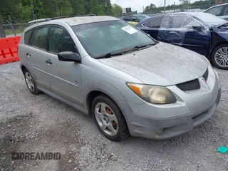 2004 Pontiac Vibe with VIN 5Y2SL62864Z465907, listed as a IAAI auction lot 42102597 with 164,548 mi miles. Bid and sale history available at carsss.com. Image 1.