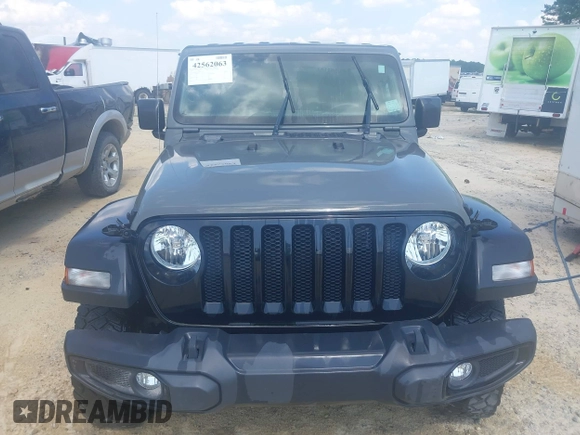 2020 Jeep Wrangler Unlimited Sport S с VIN 1C4HJXDG4LW325199, выставлен на аукционе IAAI как лот 42562063 с пробегом 18 350 миль миль и . История ставок и продаж доступна на DreamBid. Изображение 13.
