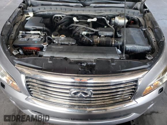 2012 Infiniti QX56 7-passenger with VIN JN8AZ2NF9C9515733, listed as a Copart auction lot 78267924 with 147,493 mi miles and Clean Title. Bid and sale history available at carsss.com. Image 12.
