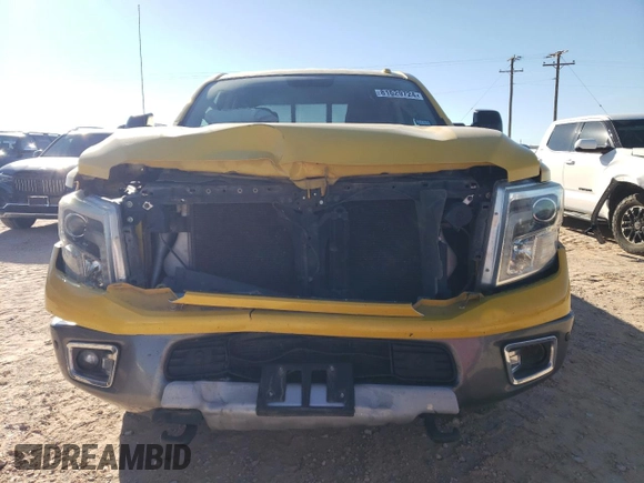 2016 Nissan Titan Platinum Reserve with VIN 1N6BA1F44GN510108, listed as a Copart auction lot 81629724 with Not provided miles and Salvage title. Bid and sale history available at DreamBid. Image 5.