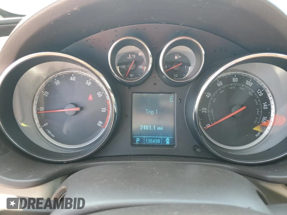 2011 Buick Regal CXL RL3 with VIN 2G4GR5EC8B9173967, listed as a Copart auction lot 75872984 with 136,498 mi miles and Non Repairable. Bid and sale history available at carsss.com. Image 9.