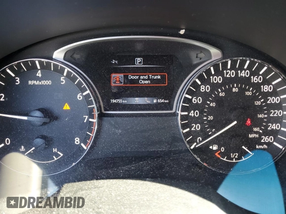 2016 Nissan Altima S with VIN 1N4AL3APXGN337223, listed as a Copart auction lot 45893955 with 194,755 mi miles and Salvage Title. Bid and sale history available at DreamBid. Image 9.