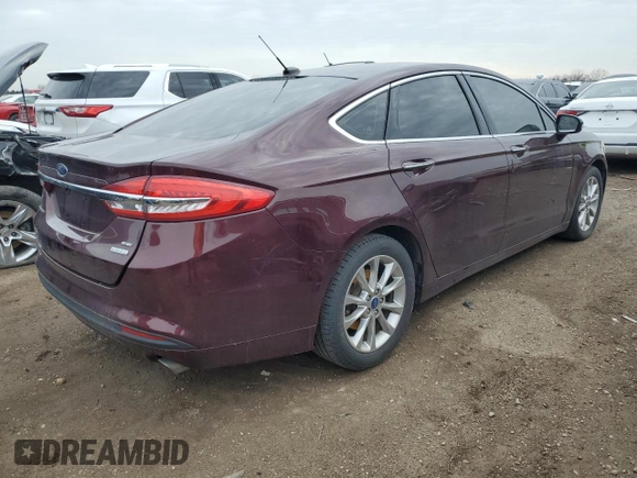 2017 Ford Fusion SE with VIN 3FA6P0HDXHR170235, listed as a Copart auction lot 49160355 with 89,096 mi miles and Salvage Title. Bid and sale history available at carsss.com. Image 3.