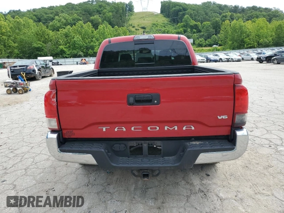 2019 Toyota Tacoma SR with VIN 3TMCZ5AN7KM245470, listed as a Copart auction lot 60737715 with 85,851 mi miles and Salvage title. Bid and sale history available at DreamBid. Image 6.