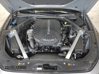 2020 Genesis G70 3.3T with VIN KMTG34LE4LU059720, listed as a Copart auction lot 69063424 with 28,902 mi miles and Salvage Title. Bid and sale history available at carsss.com. Image 11.