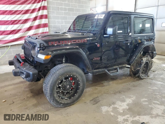 2021 Jeep Wrangler Rubicon with VIN 1C4HJXCG5MW730751, listed as a Copart auction lot 53132894 with 13,552 mi miles and Salvage title. Bid and sale history available at DreamBid. Image 1.