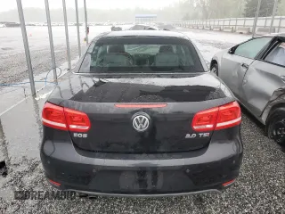 2013 Volkswagen Eos Lux with VIN WVWFW8AH3DV005858, listed as a Copart auction lot 51748545 with 76,624 mi miles and Salvage Title. Bid and sale history available at DreamBid. Image 6.