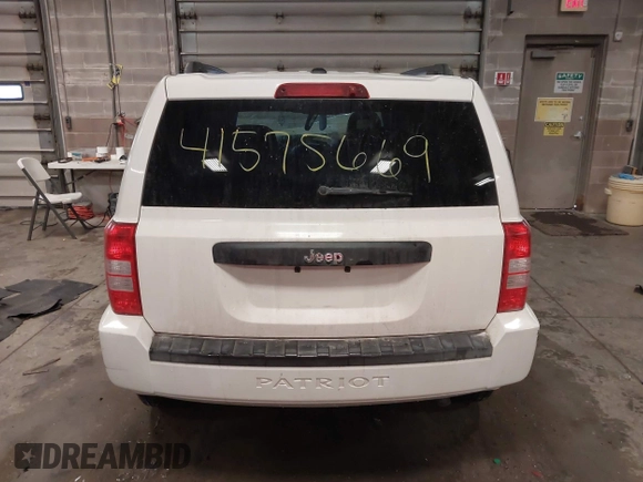 2009 Jeep Patriot Sport with VIN 1J8FT28B39D194976, listed as a IAAI auction lot 41575669 with 130,955 mi miles and . Bid and sale history available at DreamBid. Image 17.
