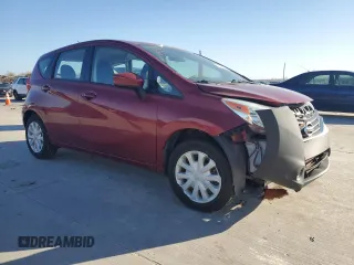 2016 Nissan Note S with VIN 3N1CE2CP8GL395368, listed as a Copart auction lot 43462735 with 63,716 mi miles and Salvage Title. Bid and sale history available at DreamBid. Image 4.