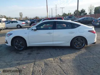 2025 Acura Integra w/A-Spec Package with VIN 19UDE4H37SA003100, listed as a IAAI auction lot 41668385 with 156 mi miles. Bid and sale history available at carsss.com. Image 14.