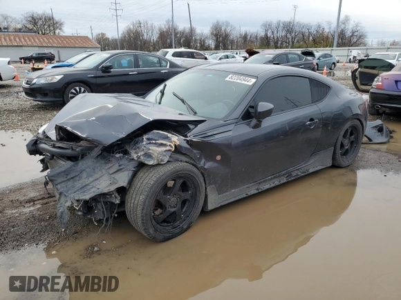 2017 Toyota 86 with VIN JF1ZNAA14H8710804, listed as a Copart auction lot 82204944 with 125,507 mi miles and Salvage Title. Bid and sale history available at carsss.com. Image 1.