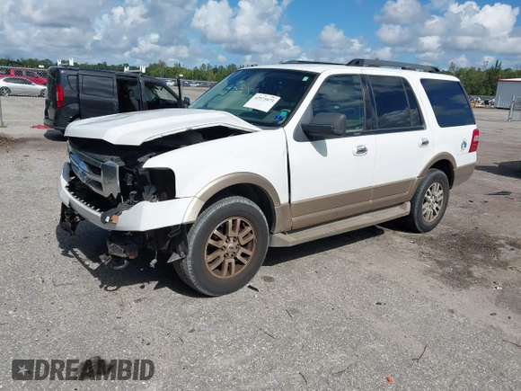 2014 Ford Expedition King Ranch with VIN 1FMJU1J50EEF14445, listed as a IAAI auction lot 42571073 with 125,174 mi miles and . Bid and sale history available at DreamBid. Image 17.
