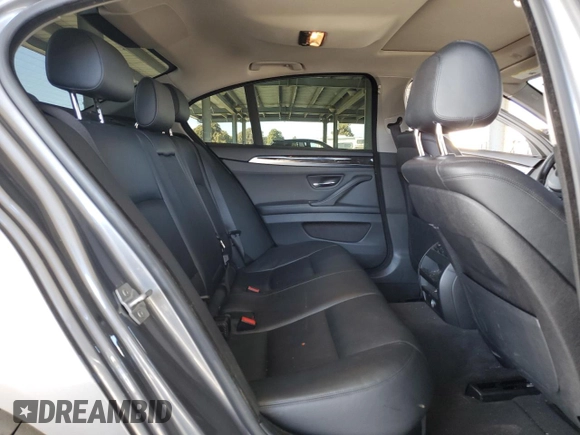 2014 BMW 5 Series 535i with VIN WBA5B1C58ED482047, listed as a Copart auction lot 47458955 with 122,828 mi miles and Salvage Title. Bid and sale history available at DreamBid. Image 10.