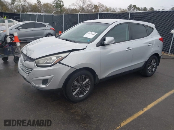 2015 Hyundai Tucson GLS with VIN KM8JT3AF3FU959938, listed as a IAAI auction lot 41828886 with 83,612 mi miles and . Bid and sale history available at DreamBid. Image 17.