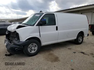 2017 Chevrolet Express Cargo z VIN 1GCWGAFF2H1244875, wystawiony jako Copart lot #48130055 z przebiegiem 199 407 mil mil oraz Nie do naprawy • Non repairable. Historia ofert i sprzedaży dostępna na DreamBid. Obrazek 1.
