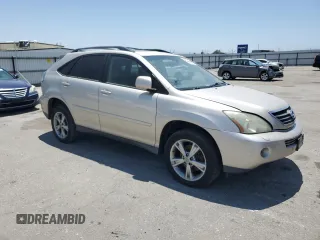 2006 Lexus RX 400h with VIN JTJHW31U660033319, listed as a Copart auction lot 62395705 with 246,546 mi miles and Clean title. Bid and sale history available at DreamBid. Image 4.