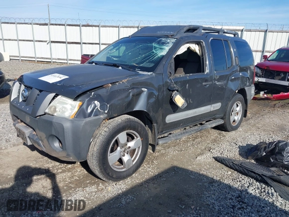 2005 Nissan Xterra S with VIN 5N1AN08U35C650696, listed as a IAAI auction lot 41467654 with 263,410 mi miles. Bid and sale history available at carsss.com. Image 17.
