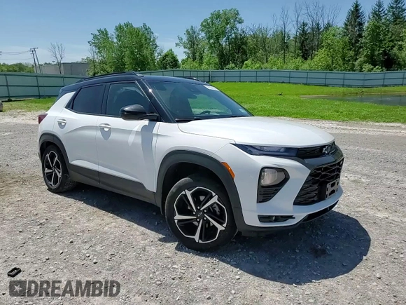 2021 Chevrolet TrailBlazer RS with VIN KL79MUSL8MB146163, listed as a Copart auction lot 56364104 with 48,667 mi miles and . Bid and sale history available at DreamBid. Image 12.