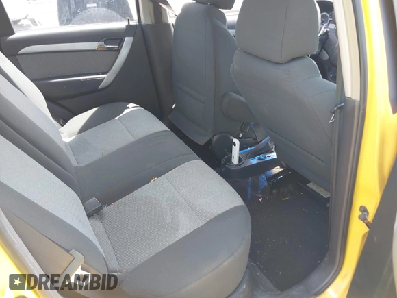 2011 Chevrolet Aveo 2LT with VIN KL1TG6DE9BB126633, listed as a IAAI auction lot 41944289 with Not provided miles and . Bid and sale history available at DreamBid. Image 8.