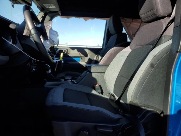 2021 Ford Bronco with VIN 1FMDE5AP6MLA77614, listed as a Copart auction lot 87109254 with 11,515 mi miles and Salvage Title. Bid and sale history available at DreamBid. Image 7.