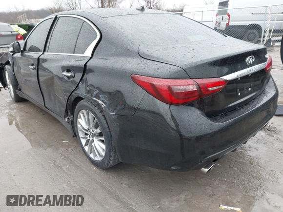 2018 Infiniti Q50 Sport z VIN JN1EV7AP3JM358184, wystawiony jako IAAI lot #42005200 z przebiegiem 99 264 mil mil oraz . Historia ofert i sprzedaży dostępna na DreamBid. Obrazek 3.