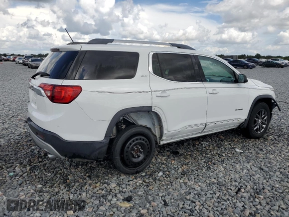 2017 GMC Acadia SLT with VIN 1GKKNMLS2HZ287884, listed as a Copart auction lot 60132475 with 121,630 mi miles and Salvage title. Bid and sale history available at DreamBid. Image 3.