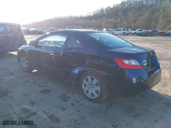 2007 Honda Civic Cpe LX with VIN 2HGFG12617H549064, listed as a IAAI auction lot 41880727 with 158,962 mi miles. Bid and sale history available at carsss.com. Image 3.