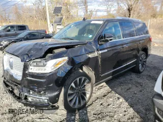 2021 Lincoln Navigator Reserve with VIN 5LMJJ2LT6MEL00842, listed as a Copart auction lot 79911674 with 63,506 mi miles and Salvage Title. Bid and sale history available at carsss.com. Image 1.