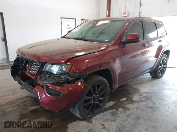 2018 Jeep Grand Cherokee Laredo with VIN 1C4RJFAG1JC152968, listed as a IAAI auction lot 42509667 with 108,319 mi miles and . Bid and sale history available at DreamBid. Image 2.