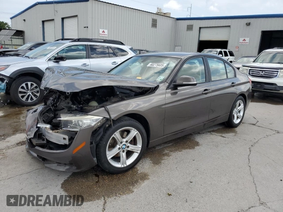2013 BMW 3 Series 328i with VIN WBA3A5C56DF603937, listed as a Copart auction lot 60275605 with 75,549 mi miles and Salvage title. Bid and sale history available at DreamBid. Image 1.