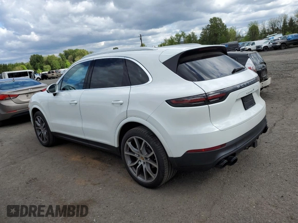 2021 Porsche Cayenne S with VIN WP1AB2AY5MDA27111, listed as a Copart auction lot 56602135 with 52,306 mi miles and Salvage title. Bid and sale history available at DreamBid. Image 2.