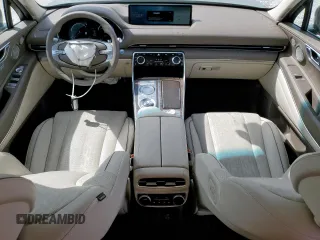 2022 Genesis GV80 with VIN KMUHB4SB8NU093544, listed as a Copart auction lot 52967045 with 14,602 mi miles and Salvage Title. Bid and sale history available at DreamBid. Image 8.
