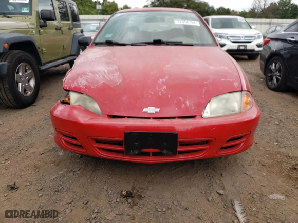 2002 Chevrolet Cavalier with VIN 1G1JC524727384631, listed as a Copart auction lot 72356764 with 126,432 mi miles and Salvage Title. Bid and sale history available at carsss.com. Image 5.