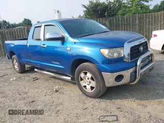 2007 Toyota Tundra SR5 with VIN 5TFST54167X001705, listed as a IAAI auction lot 42439035 with 211,722 mi miles and . Bid and sale history available at DreamBid. Image 1.