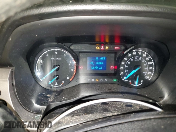 2021 Ford Ranger XL with VIN 1FTER1FH3MLD22019, listed as a Copart auction lot 60024705 with 64,791 mi miles and Salvage title. Bid and sale history available at DreamBid. Image 9.