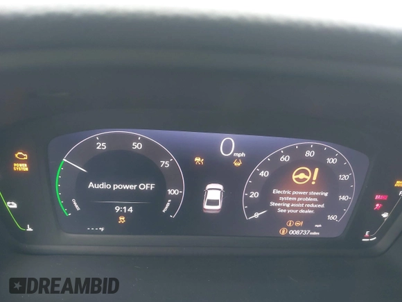 2025 Honda Accord Sport with VIN 1HGCY2F57SA002363, listed as a IAAI auction lot 42157855 with 8,737 mi miles and . Bid and sale history available at DreamBid. Image 7.