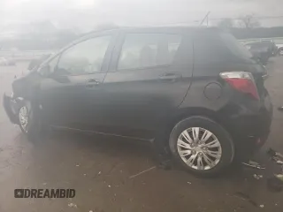 2014 Toyota Yaris L with VIN VNKKTUD39EA002446, listed as a Copart auction lot 42655595 with 0 mi miles and Salvage Title. Bid and sale history available at carsss.com. Image 2.