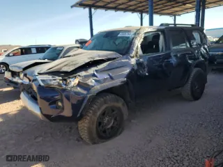 2024 Toyota 4Runner TRD Off Road with VIN JTERU5JR9R6252468, listed as a Copart auction lot 85606764 with 13,753 mi miles and Salvage Title. Bid and sale history available at carsss.com. Image 1.