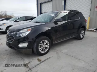 2017 Chevrolet Equinox LT with VIN 2GNALCEKXH1523198, listed as a Copart auction lot 49784745 with 44,307 mi miles and Salvage Title. Bid and sale history available at carsss.com. Image 1.