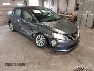 2019 Nissan Sentra S z VIN 3N1AB7AP9KY406633, wystawiony jako IAAI lot #42028925 z przebiegiem 48 981 mil mil oraz . Historia ofert i sprzedaży dostępna na DreamBid. Obrazek 1.