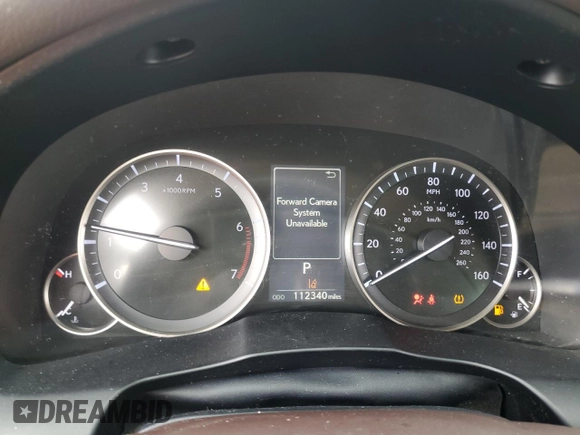 2017 Lexus ES with VIN 58ABK1GG8HU051492, listed as a Copart auction lot 47667255 with 112,340 mi miles and Salvage Title. Bid and sale history available at carsss.com. Image 9.