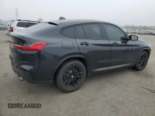 2020 BMW X4 xDrive30i z VIN 5UX2V1C08L9B97027, wystawiony jako Copart lot #50574175 z przebiegiem 124 221 mil mil oraz Szkoda całkowita • Salvage title. Historia ofert i sprzedaży dostępna na DreamBid. Obrazek 3.