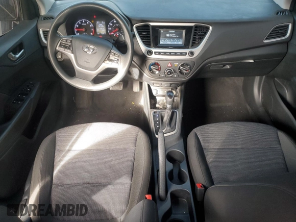 2021 Hyundai Accent SE with VIN 3KPC24A69ME143978, listed as a Copart auction lot 80435344 with 36,361 mi miles and Salvage Title. Bid and sale history available at carsss.com. Image 8.
